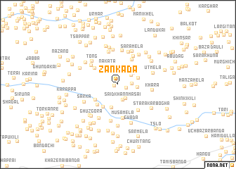 map of Zan Kada