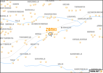 map of Zanki