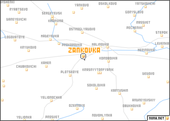 map of Zankovka