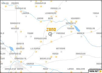 map of Zano