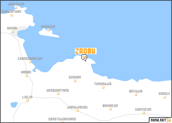 map of Zaobu