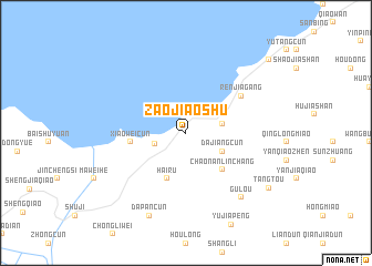 map of Zaojiaoshu