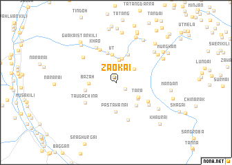 map of Zāokai