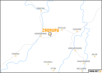 map of Zaomupu
