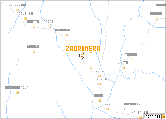 map of Zaoromera
