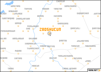 map of Zaoshucun