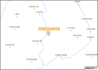 map of Zaoshuping