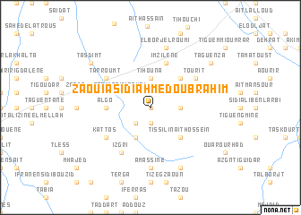 map of Zaouia Sidi Ahmed Ou Brahim