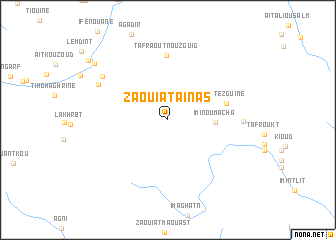 map of Zaouiat Aïnas