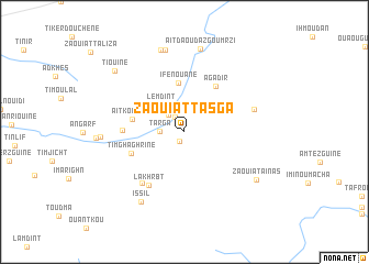 map of Zaouiat Tasga