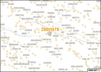 map of Zaovista