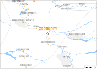 map of (( Zapadnyy ))