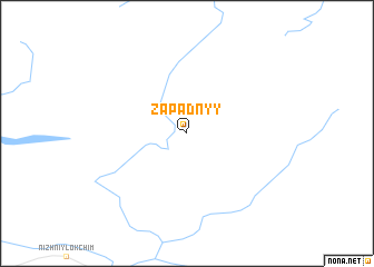 map of Zapadnyy