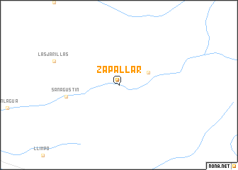 map of Zapallar