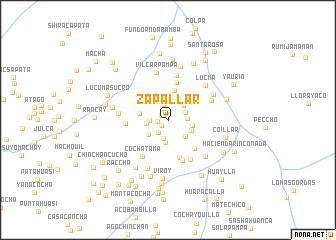 map of Zapallar