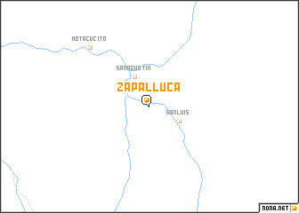 map of Zapalluca