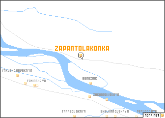 map of Zapan\