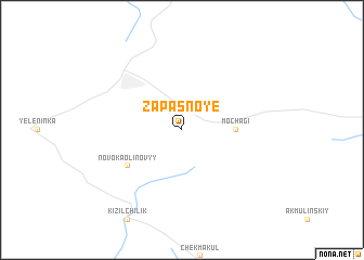 map of Zapasnoye