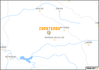 map of Zapateros