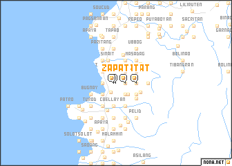 map of Zapat