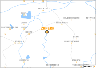 map of Zapeka