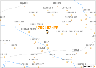 map of Zapluzh\