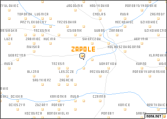 map of Zapole