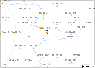 map of Zapolitsy