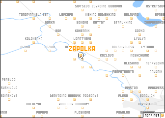 map of Zapol\