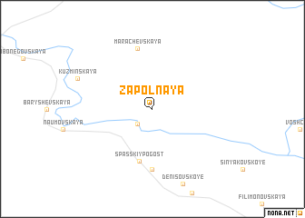 map of Zapol\