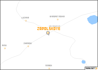 map of Zapol\