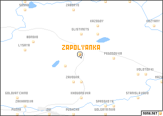 map of Zapolyanka