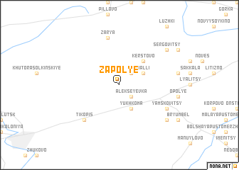 map of Zapol\