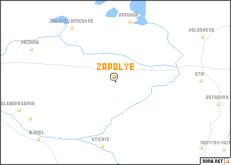 map of Zapol\
