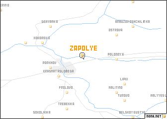 map of Zapol\