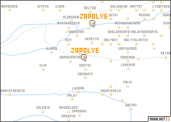 map of Zapol\