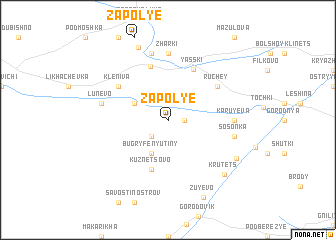 map of Zapol\