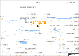 map of Zapol\