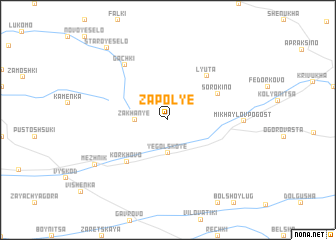 map of Zapol\