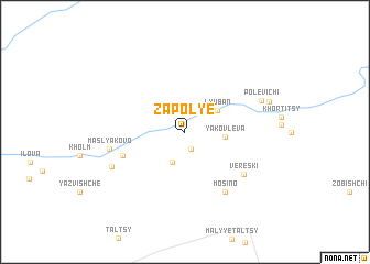 map of Zapol\