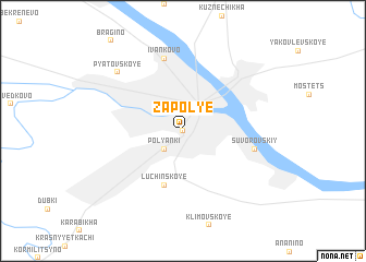 map of Zapol\