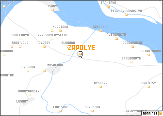 map of Zapol\