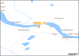 map of Zapol\