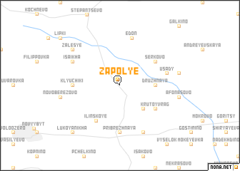 map of Zapol\