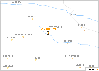 map of Zapol\