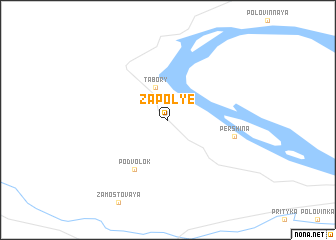 map of Zapol\