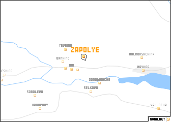 map of Zapol\