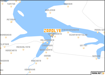 map of Zapol\