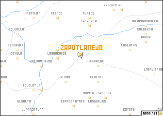 map of Zapotlanejo