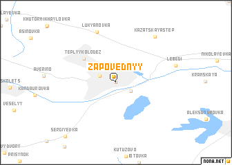 map of Zapovednyy